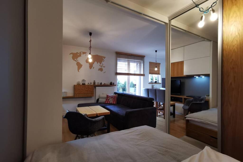 Przytulne Nowoczesne Studio Z Tarasem Nad Dunajcem Nowy Targ Esterno foto